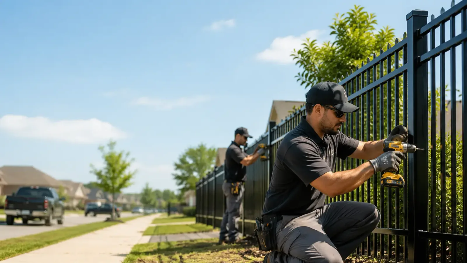 Metal Fence Installation in Cooksville, IL
